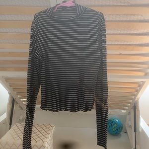 Black and white Striped shirt